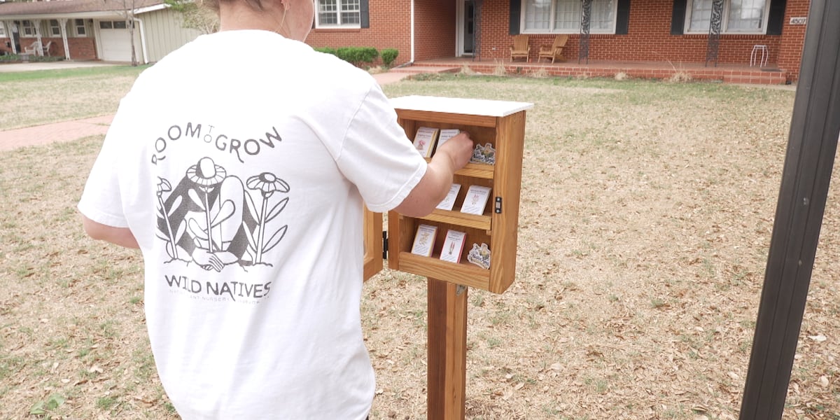 Lubbock seed library now open for residents, hoping to bring positive environmental change