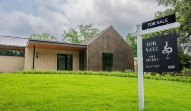 A home for sale in Austin, Texas. Buyers are cautious in the state, despite supply being available.