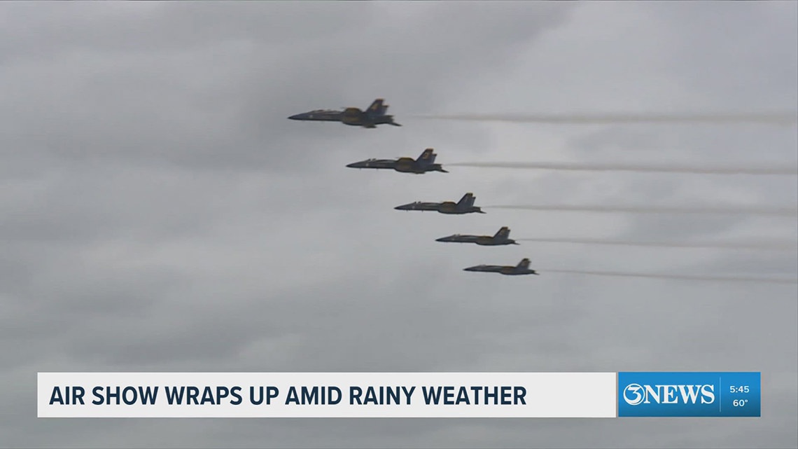 Wings Over South Texas wraps up amid weather