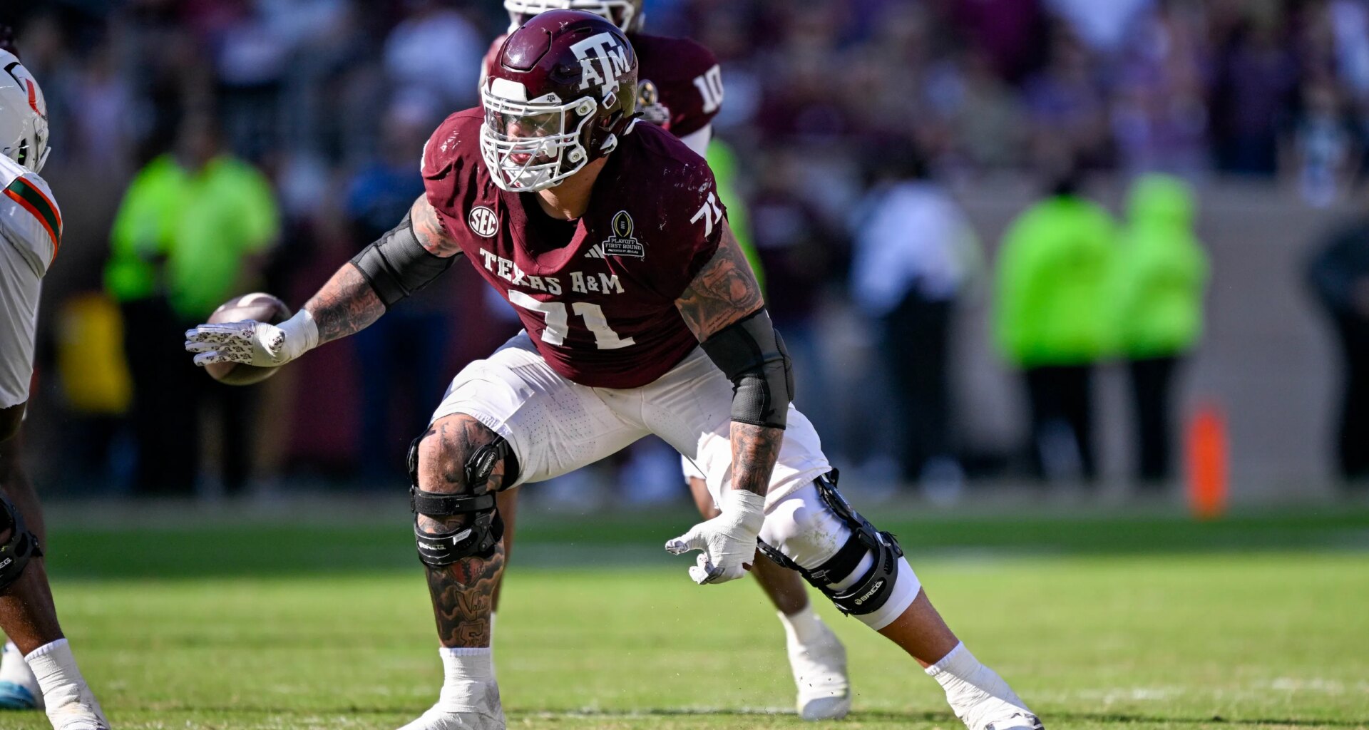 Texas A&M's 2026 NFL Draft class includes four O-linemen selected