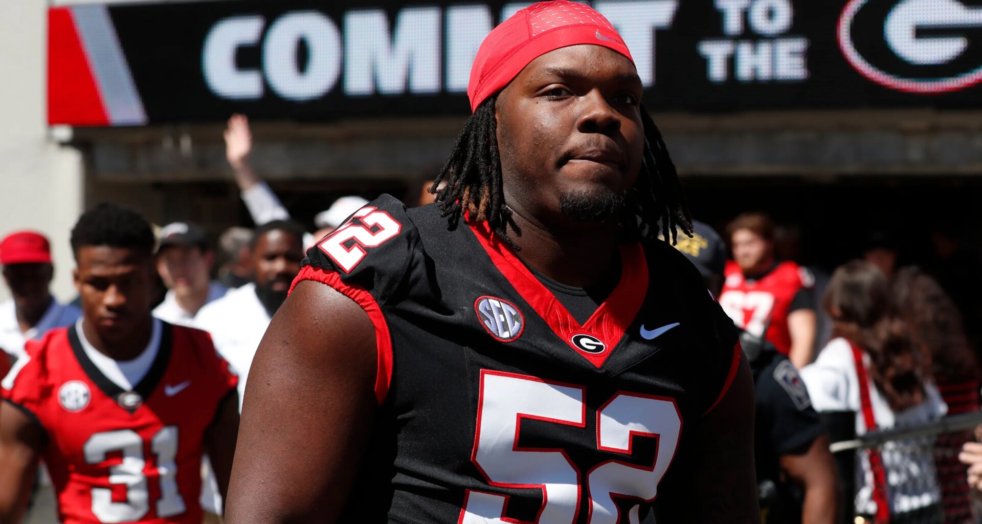 Houston double dips in state of Georgia for trench play