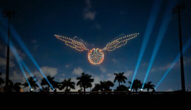 For Two Days Only, 1,200 Drones Will Display The Magic Of Harry Potter™ Films In The Dallas Skies 