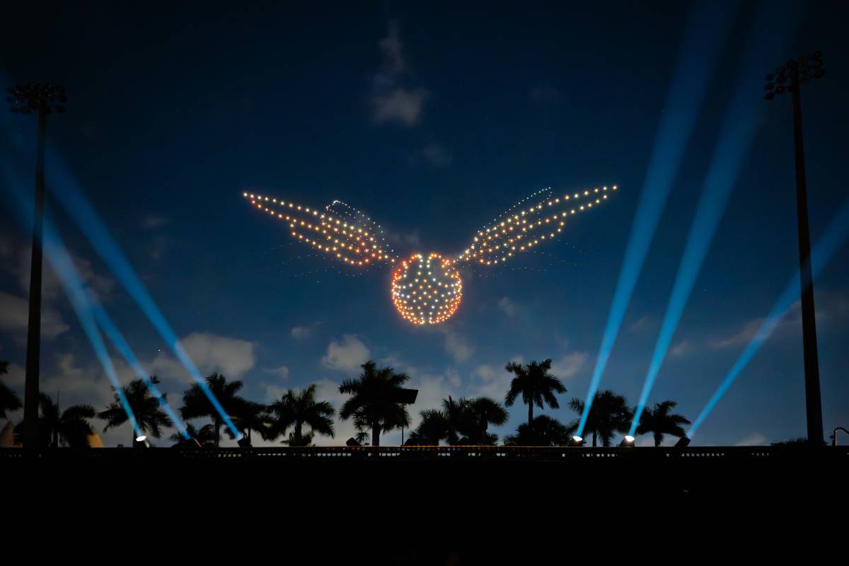 For Two Days Only, 1,200 Drones Will Display The Magic Of Harry Potter™ Films In The Dallas Skies 