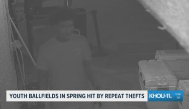 Houston-area youth baseball organization targeted by thieves ... twice