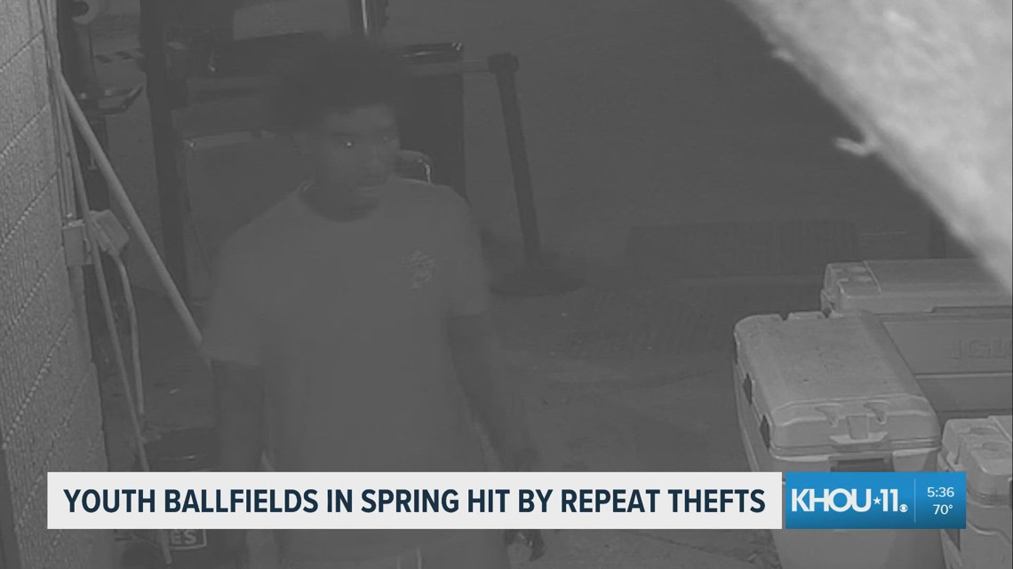 Houston-area youth baseball organization targeted by thieves ... twice