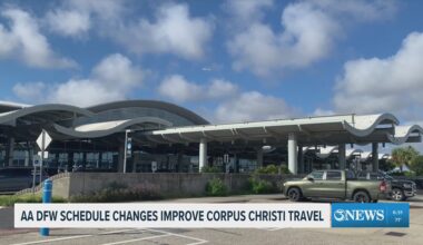 AA DFW schedule changes improve Corpus Christi travel