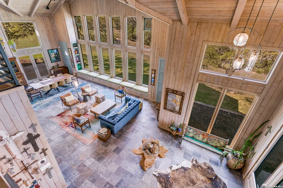A cabin for sale inside San Antonio city limits comes with 7 acres and Hill Country views