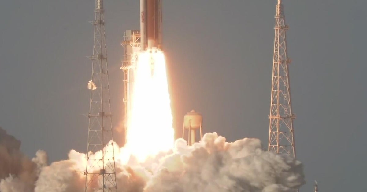 Artemis II launches on historic mission back to the moon