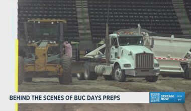 Behind the scenes of Buc Days prep