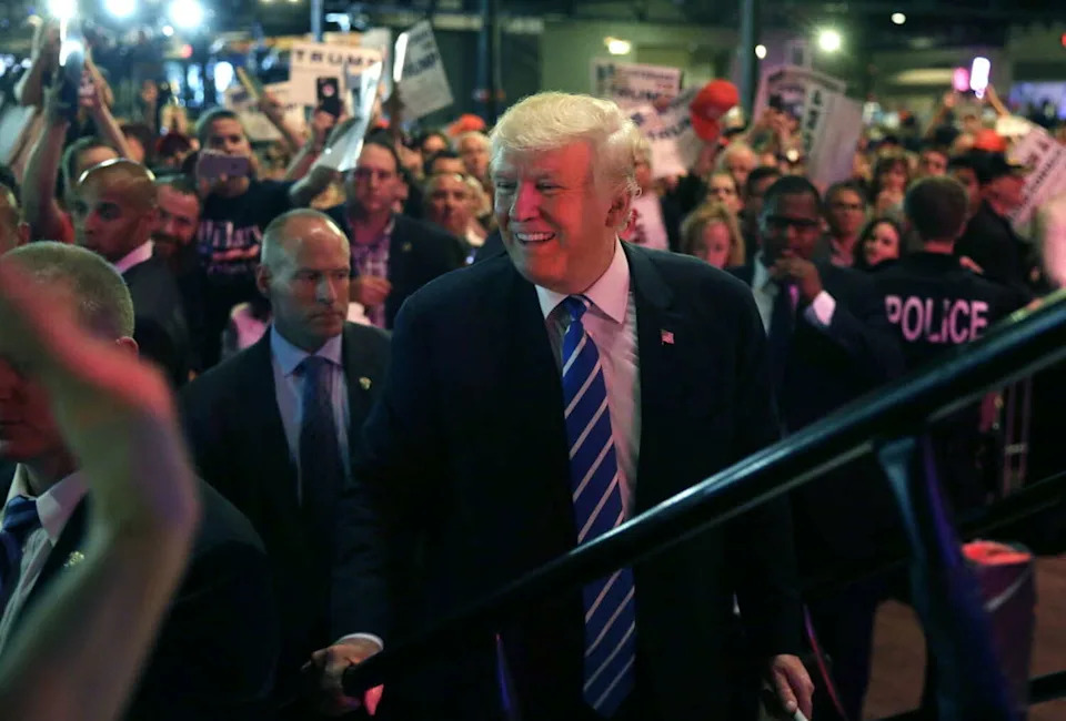 Donald Trump visited Dallas last year as a Republican presidential candidate. (2016 File Photo/The Associated Press)