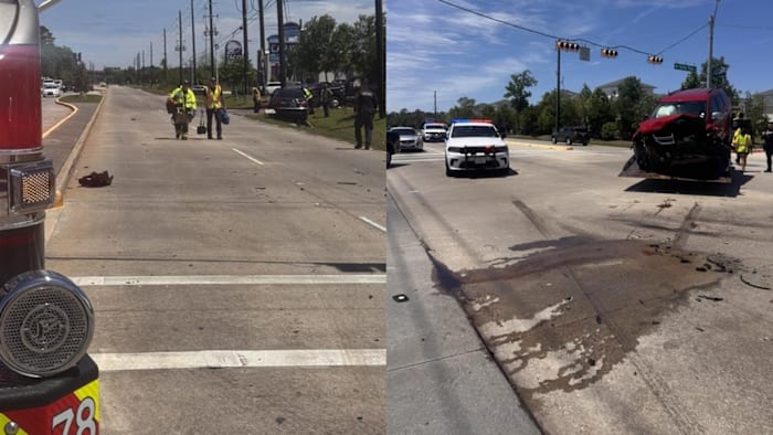 Major car crash shuts down intersection in Klein area, causing significant delays