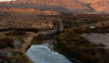 West Texas residents sue Trump administration over Big Bend border wall plans