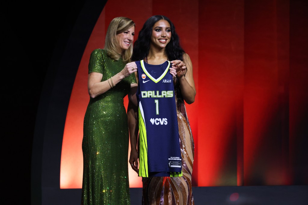 UConn's Azzi Fudd goes No. 1 in WNBA Draft to Dallas Wings