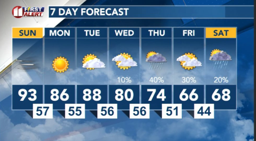 7 Day Forecast