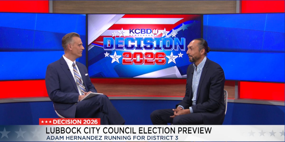 Interview with District 3 Lubbock City Council Candidate Adam Hernandez