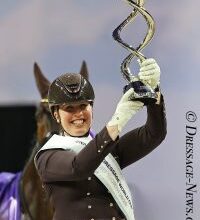 Becky Moody on Jagerbomb Captures Dressage World Cup in Fort Worth