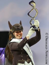 Becky Moody on Jagerbomb Captures Dressage World Cup in Fort Worth