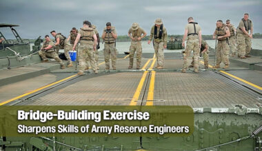 Army Reserve Engineers Complete Multiday Bridge Exercise in Texas