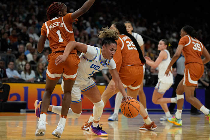 UCLA withstands Texas' late charge, reaches first national championship game with grinding 51-44 win