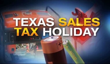Emergency prep supplies will be tax-free in Texas from April 25-27