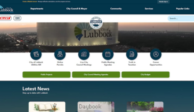 City of Lubbock website redesign set to launch April 22
