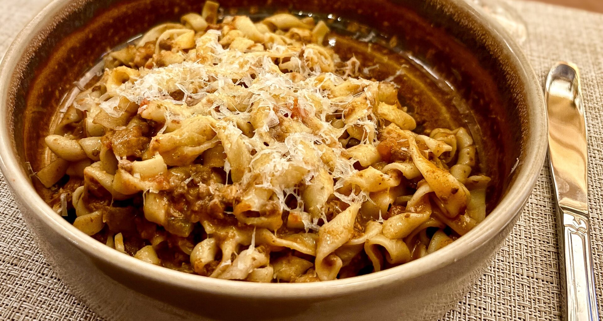 Busiate al ragu della nonna Siciliane