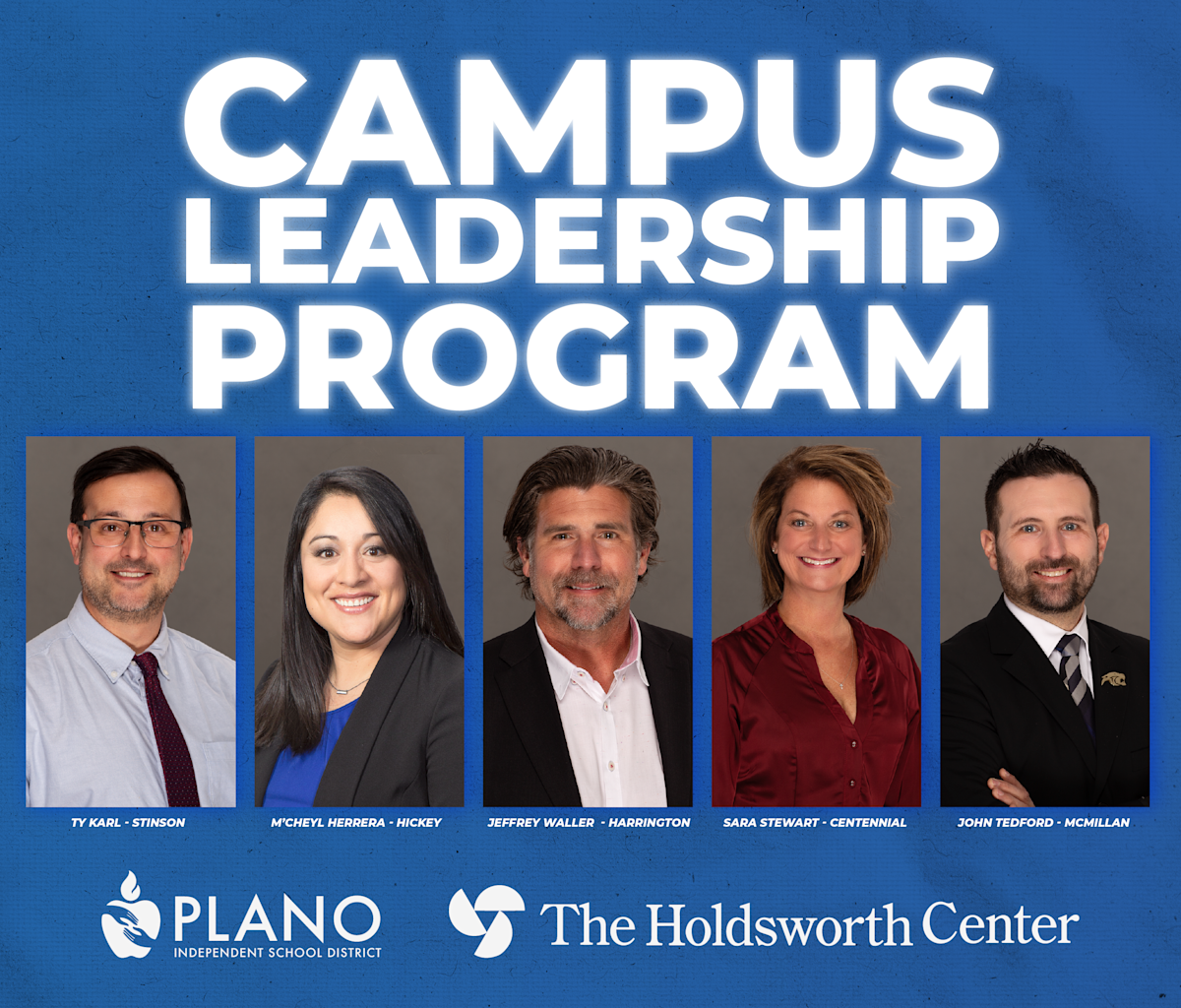 Five Principals Selected for The Holdsworth Center Campus Leadership Program