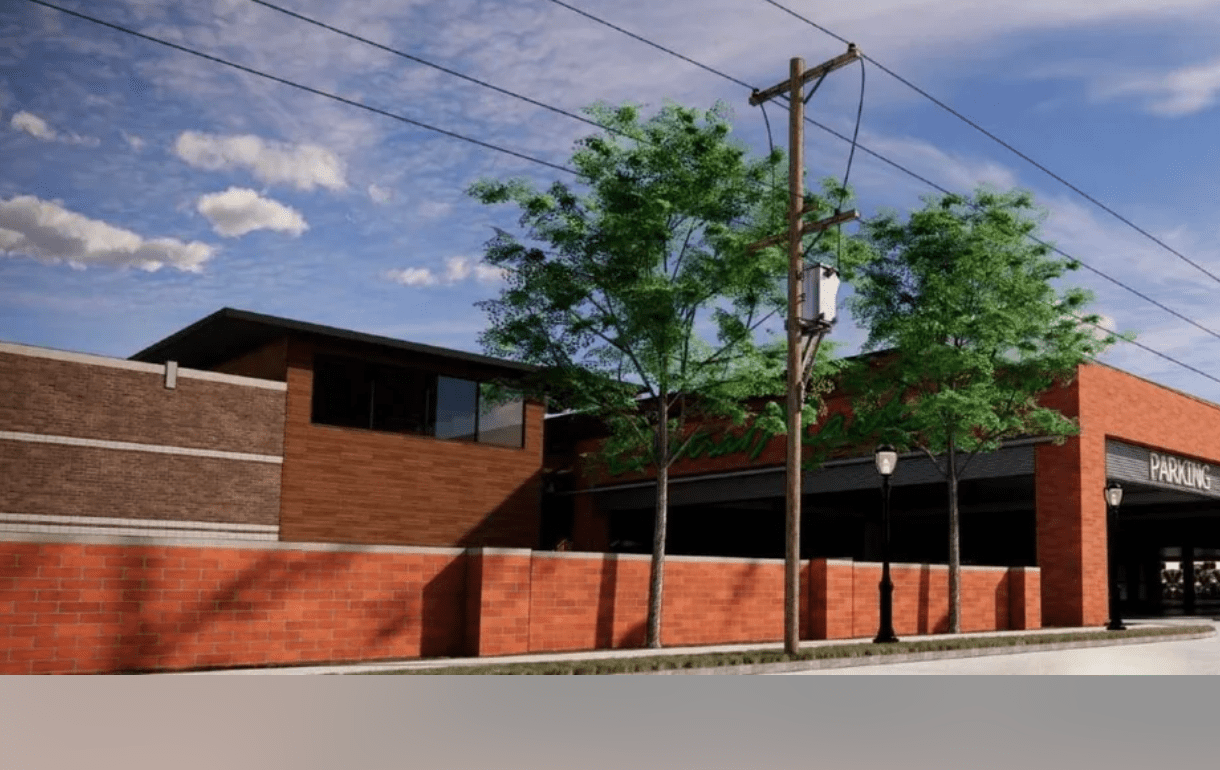 Initial rendering for the Central Market store in Uptown