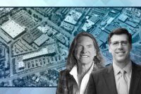 Dunhill Partners CEO Bill Hutchinson and Crow Holdings Capital CEO Michael Levy with The Shops at Mockingbird @ 4550 West Mockingbird Lane, Dallas