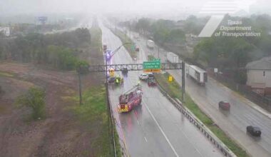 Crash closes all lanes on Interstate 35 on South Side