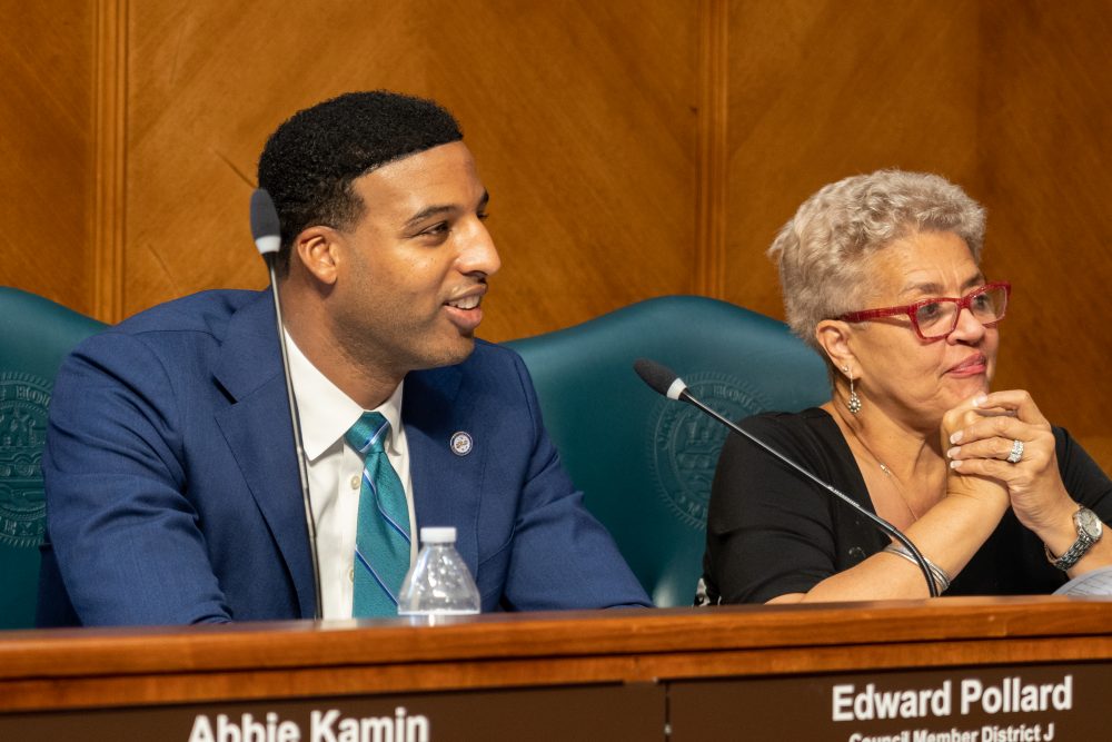 Houston City Council Members Edward Pollard & Carolyn Evans-Shabazz