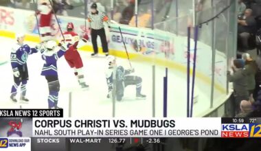 Mudbugs top rival Corpus Christi, 7-2, in Game One of NAHL South play-in series