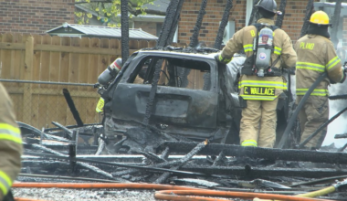 Multiple agencies respond to garage fire