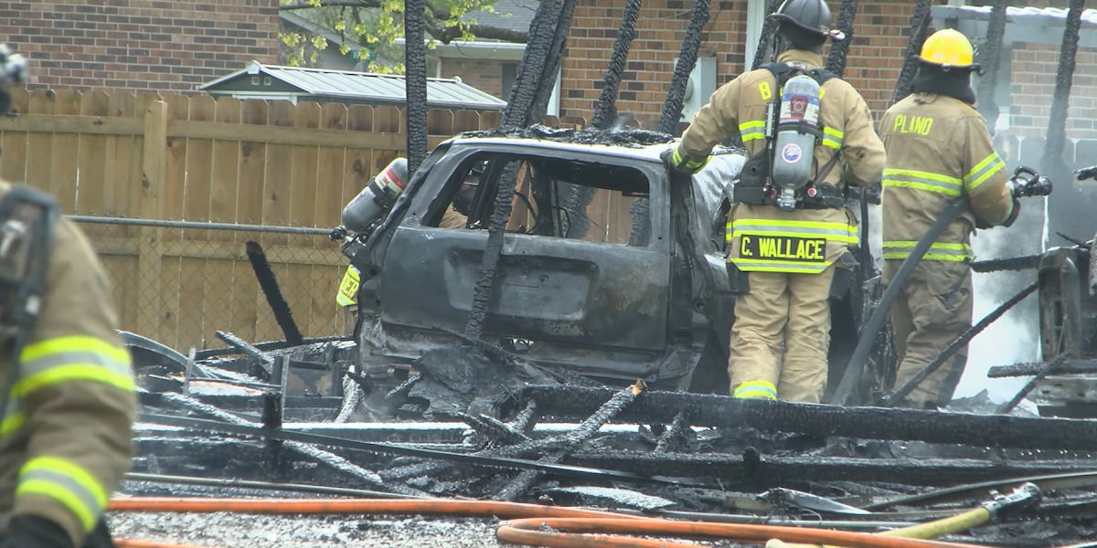 Multiple agencies respond to garage fire