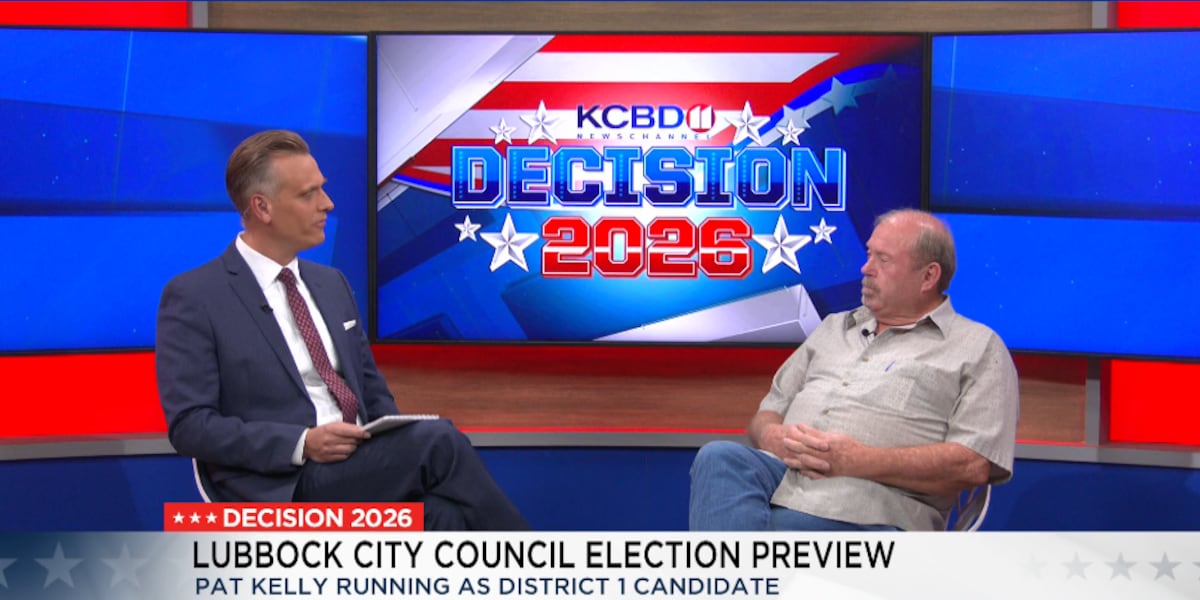 Interview with District 1 Lubbock City Council Candidate Pat Kelly