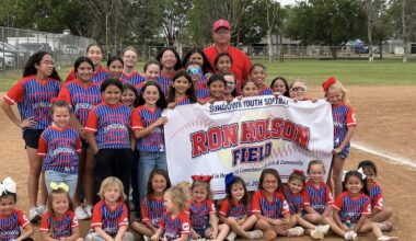 Sundown debuts new softball field, named after long-time community member