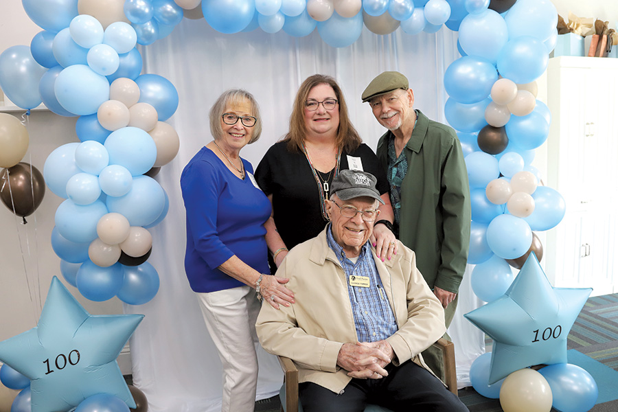 Sachse senior celebrates 100th birthday milestone