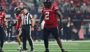 Carolina Panthers draft Lee Hunter, DT from Texas Tech, with No. 49 pick in 2026 NFL Draft
