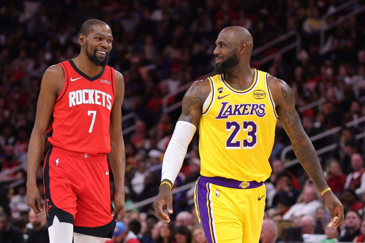 Lakers vs. Rockets NBA playoffs preview: LeBron James and Kevin Durant, again