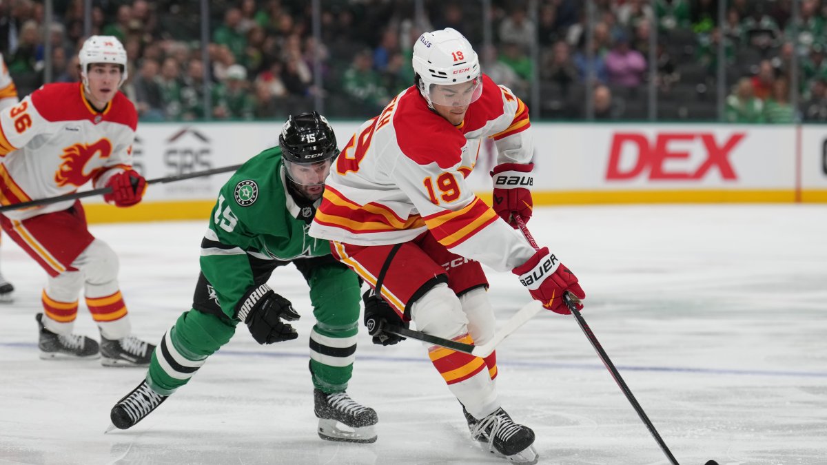 Stars beat Flames in OT as Wyatt Johnston scores twice – NBC 5 Dallas-Fort Worth