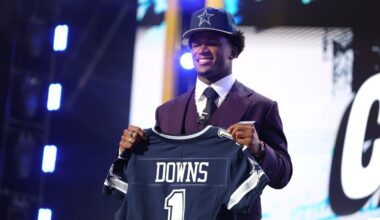 Cowboys draft Caleb Downs after trading up to No. 11 – NBC 5 Dallas-Fort Worth