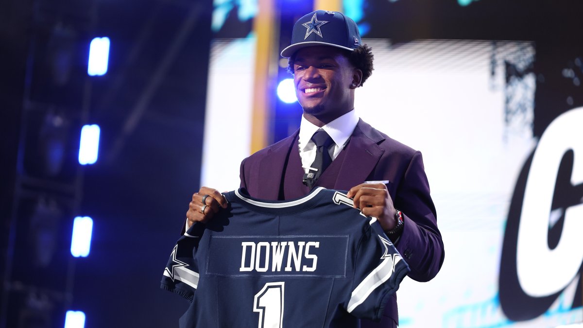 Cowboys draft Caleb Downs after trading up to No. 11 – NBC 5 Dallas-Fort Worth