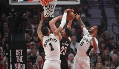 Victor Wembanyama, Spurs suffocate Blazers in second half to take 3-1 series lead: Takeaways