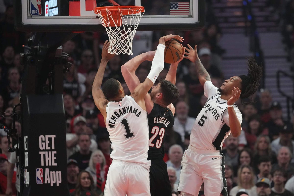 Victor Wembanyama, Spurs suffocate Blazers in second half to take 3-1 series lead: Takeaways