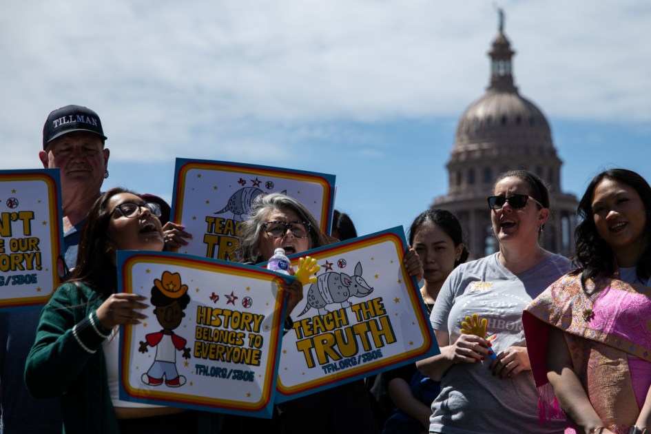 Texas students call for inclusion in social studies overhaul