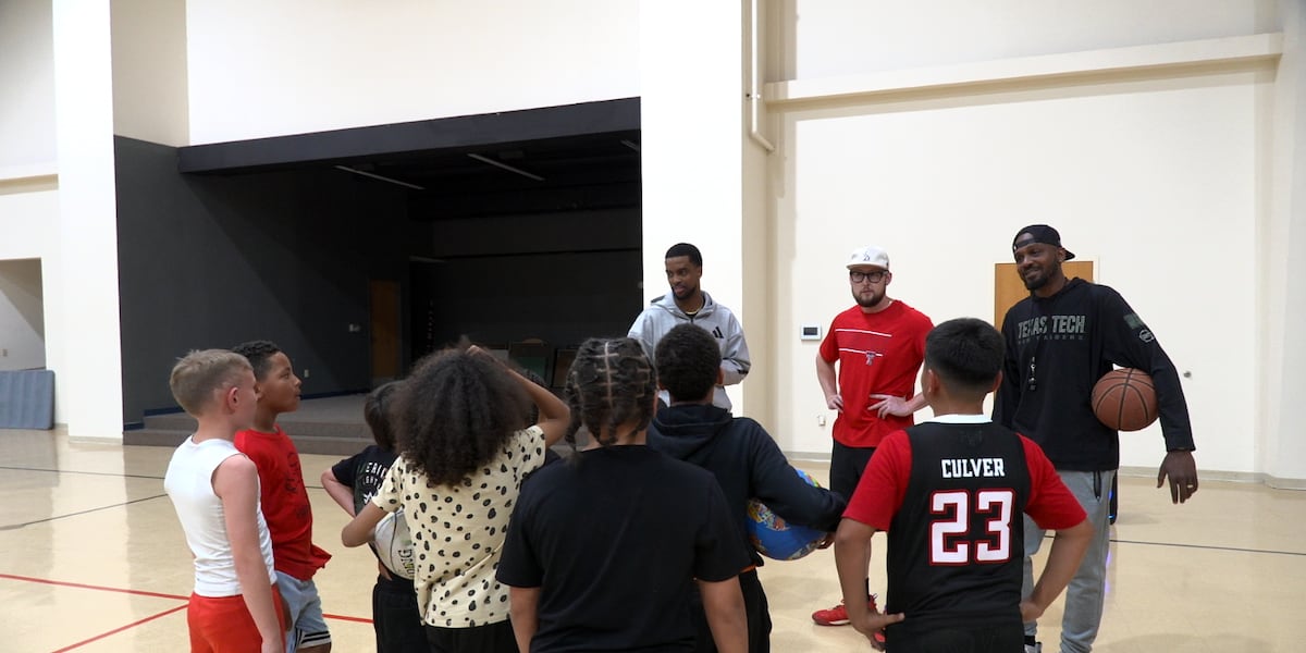 Donovan Atwell visits local kids before NBA draft preparation