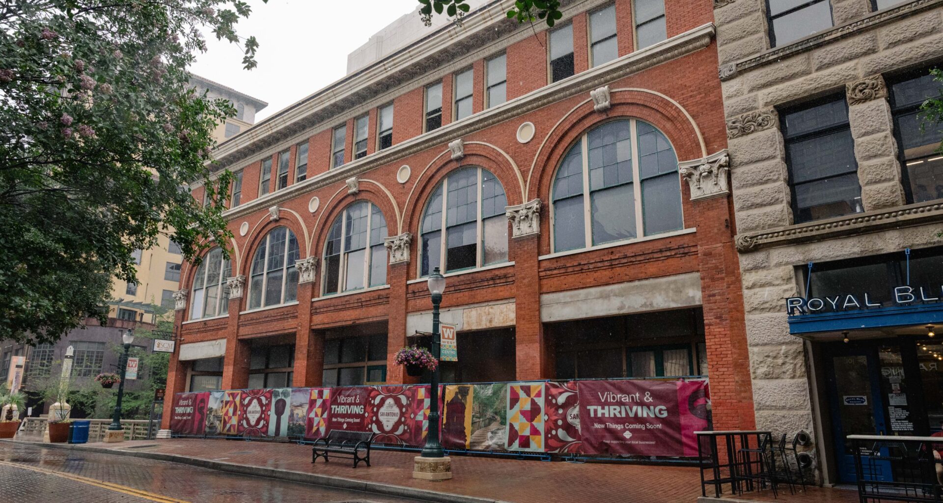 How much longer will this historic River Walk building sit vacant?