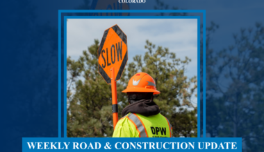 El Paso County's Department of Public Works Weekly Road & Construction Update - April 29, 2026