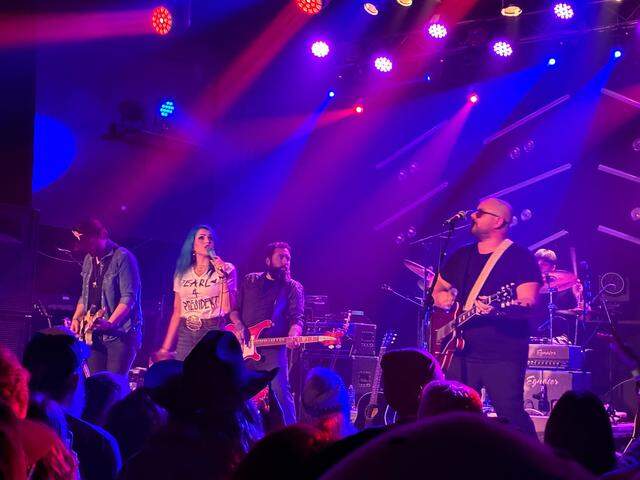 Shelby Stone performs at the Lincoln Theatre in Raleigh, N.C. Saturday, Feb. 7, 2026. Stone and Chris Knight opened for American Aquarium on the band’s annual Roadtrip to Raleigh concert weekend.