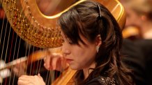Harpist Yumiko Endo Schlaffer